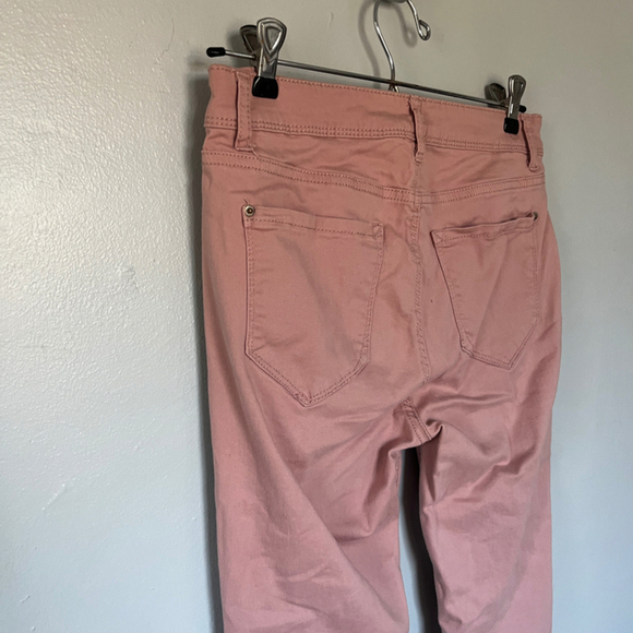 Kensie Jeans Women's Mid-Rise Ankle Jeans Dusty Rose 6/28 - Picture 3 of 8